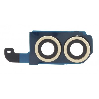 Camera Lens Glass With Frame For Samsung Galaxy Z Flip6 Peach By - Maxbhi Com