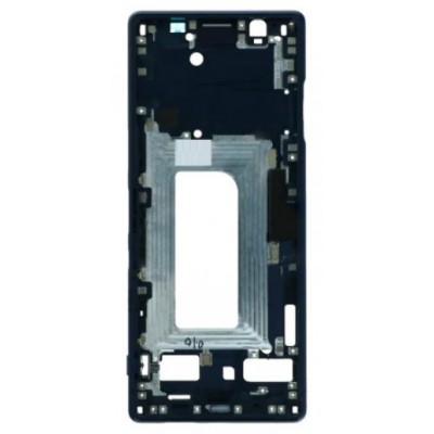 Lcd Frame Middle Chassis For Sony Xperia 5 Blue By - Maxbhi Com