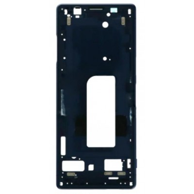 Lcd Frame Middle Chassis For Sony Xperia 5 Blue By - Maxbhi Com