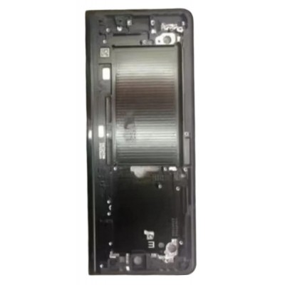 Lcd Frame Middle Chassis For Samsung Galaxy Z Fold5 Black By - Maxbhi Com