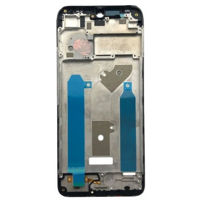 Lcd Frame Middle Chassis For Infinix Hot 12i Black By - Maxbhi Com