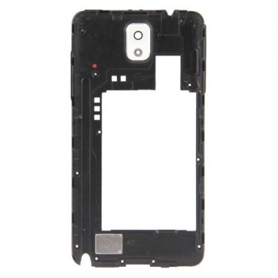 Middle Frame Ring Only For Samsung Galaxy Note 3 Black By - Maxbhi Com