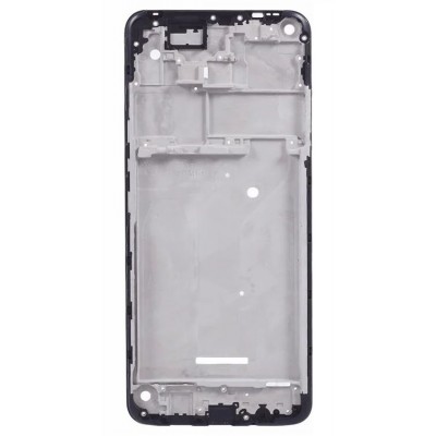 Lcd Frame Middle Chassis For Tecno Spark 6 Black By - Maxbhi Com