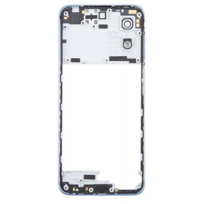 Middle Frame Ring Only For Motorola Moto G Play 2024 White By - Maxbhi Com
