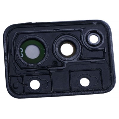 Camera Lens Glass With Frame For Oneplus Nord 2t 5g Black By - Maxbhi Com