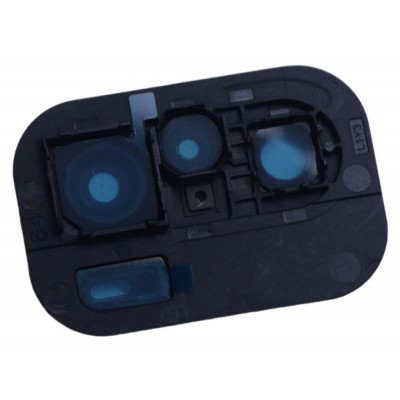 Camera Lens Glass With Frame For Xiaomi Mi 11x Black By - Maxbhi Com