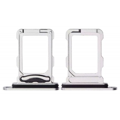 Sim Card Holder Tray For Apple Iphone 16 Pro Max White - Maxbhi Com