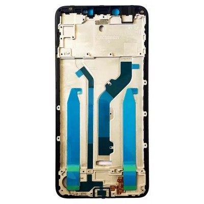 Lcd Frame Middle Chassis For Tecno Spark 3 Blue By - Maxbhi Com