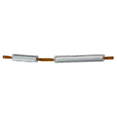 Power Button Outer For Samsung Galaxy M05 White By - Maxbhi Com