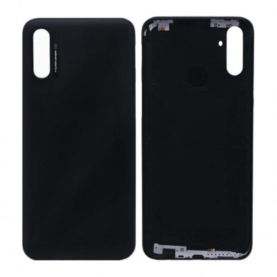 Back Panel Cover For Realme C3 Grey - Maxbhi Com