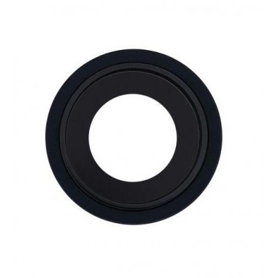 Camera Lens Glass With Frame For Apple Iphone 13 Black By - Maxbhi Com