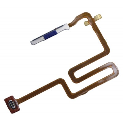 Fingerprint Sensor Flex Cable For Realme 9i 5g Blue By - Maxbhi Com