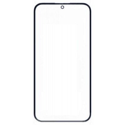Replacement Front Glass For Nothing Phone 2a Black By - Maxbhi Com