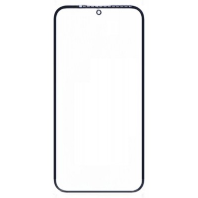 Replacement Front Glass For Nothing Phone 2a Black By - Maxbhi Com