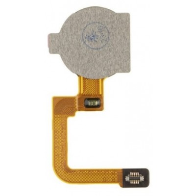 Fingerprint Sensor Flex Cable For Realme C25s White By - Maxbhi Com