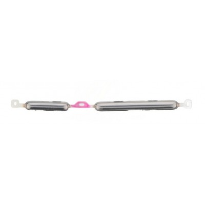 Volume Side Button Outer For Motorola Moto G51 5g Silver By - Maxbhi Com