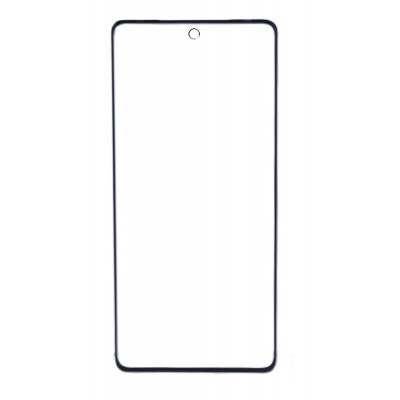 Replacement Front Glass For Vivo Iqoo Z7 Pro 5g Black By - Maxbhi Com