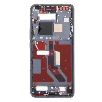 Lcd Frame Middle Chassis For Honor Magic 5 Pro Black By - Maxbhi Com
