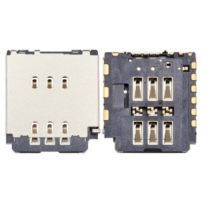Sim Connector For Apple Iphone 16 Pro Max By - Maxbhi Com