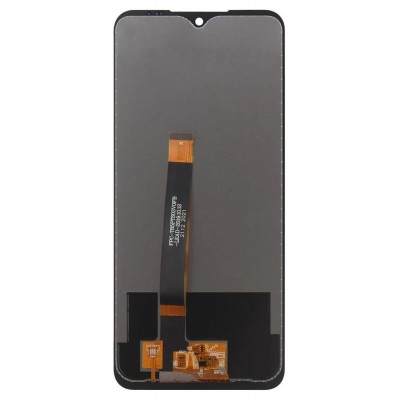 Lcd With Touch Screen For Lg K51 Grey By - Maxbhi Com