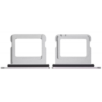 Sim Card Holder Tray For Apple Iphone 16 Plus White - Maxbhi Com