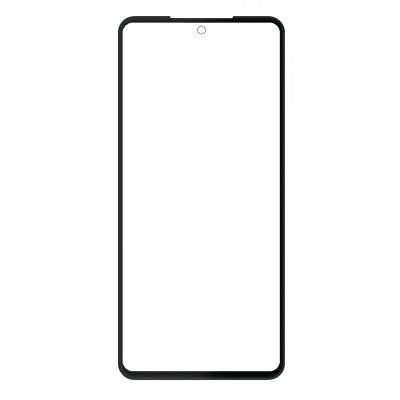 Replacement Front Glass For Samsung Galaxy M55s 5g White By - Maxbhi Com