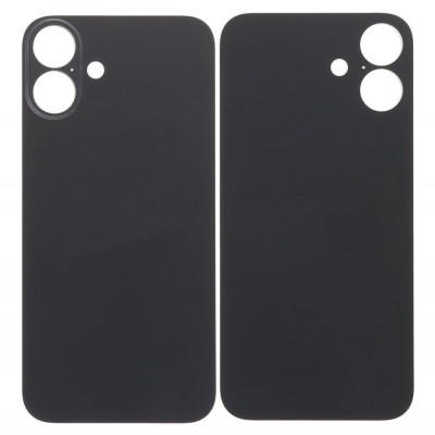 Back Panel Cover For Apple Iphone 16 Plus Black - Maxbhi Com