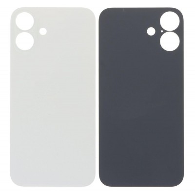 Back Panel Cover For Apple Iphone 16 Plus White - Maxbhi Com