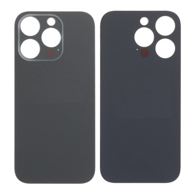 Back Panel Cover For Apple Iphone 16 Pro Black - Maxbhi Com