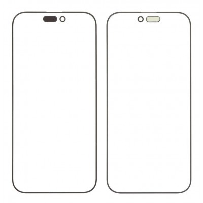 Replacement Front Glass For Apple Iphone 16 Pro Silver By - Maxbhi Com