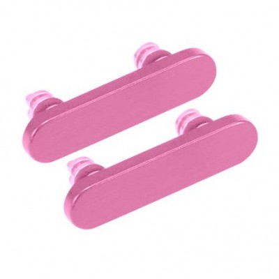 Volume Side Button Outer For Apple Iphone 16 Plus Pink By - Maxbhi Com