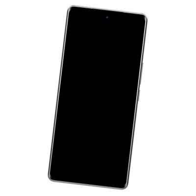 Lcd Frame Middle Chassis For Vivo T3 Ultra Grey By - Maxbhi Com