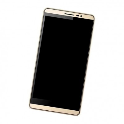 Camera Lens Glass with Frame for Panasonic Eluga i3 Champagne
