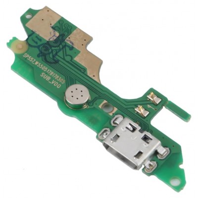 Charging Connector Flex Pcb Board For Itel A36 By - Maxbhi Com