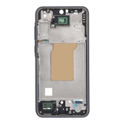 Lcd Frame Middle Chassis For Samsung Galaxy A35 5g White By - Maxbhi Com