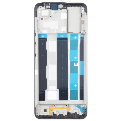 Lcd Frame Middle Chassis For Vivo Y15s 2021 Black By - Maxbhi Com