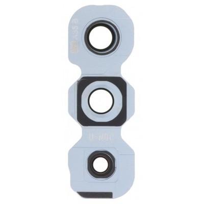 Camera Lens Glass With Frame For Samsung Galaxy A35 5g White By - Maxbhi Com