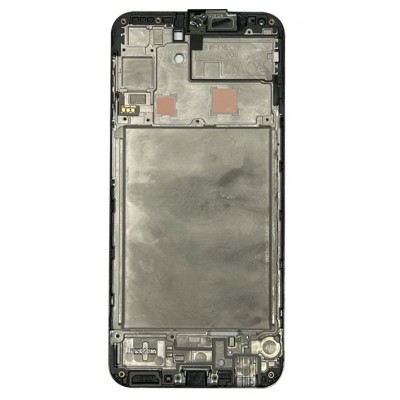Lcd Frame Middle Chassis For Samsung Galaxy A24 4g Black By - Maxbhi Com