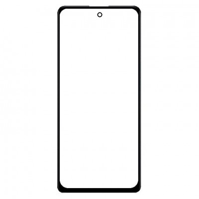 Replacement Front Glass For Xiaomi Redmi Note 12t Pro Blue By - Maxbhi Com