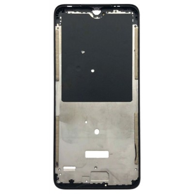 Lcd Frame Middle Chassis For Infinix Smart 6 Hd Black By - Maxbhi Com