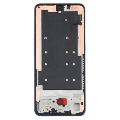 Lcd Frame Middle Chassis For Oppo Reno 3 5g Blue By - Maxbhi Com