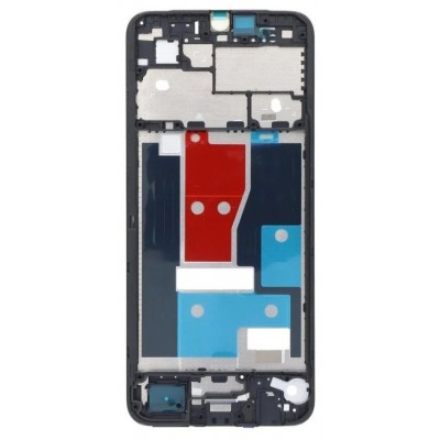Lcd Frame Middle Chassis For Realme Narzo 50i Prime Black By - Maxbhi Com