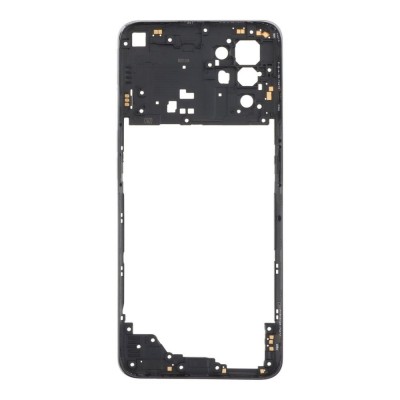 Middle Frame Ring Only For Oppo A94 5g Black By - Maxbhi Com