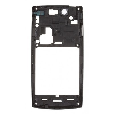 Middle Frame Ring Only For Sony Ericsson Xperia Arc S Lt18i Silver By - Maxbhi Com