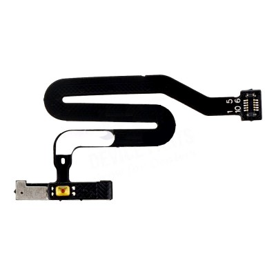 Fingerprint Sensor Flex Cable For Umidigi Power 5 Black By - Maxbhi Com