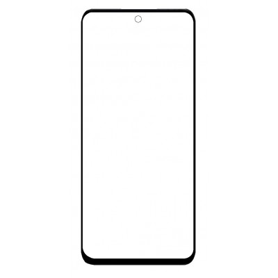 Replacement Front Glass For Infinix Hot 50 5g Black By - Maxbhi Com