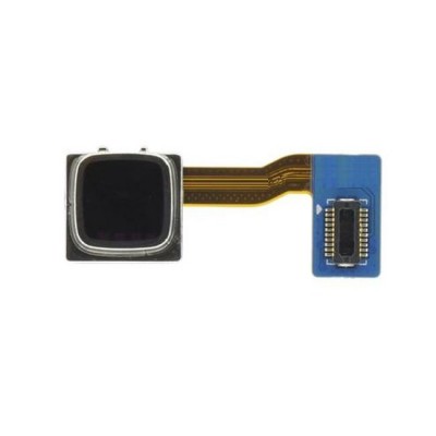 Home Button Complete For Blackberry Curve 8520 Black By - Maxbhi Com