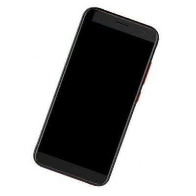 Camera Lens Glass with Frame for iVooMi iPro Black