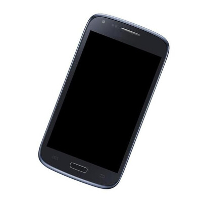 Camera Lens Glass with Frame for Samsung Galaxy Core Blue