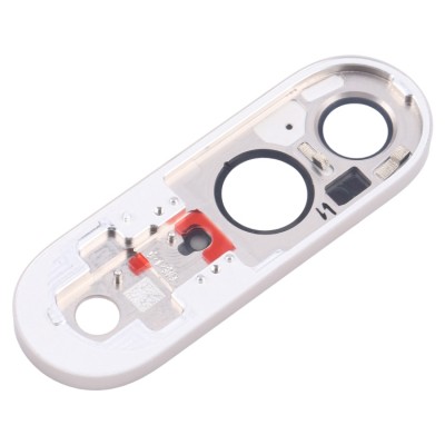 Camera Lens Glass With Frame For Google Pixel 9 White By - Maxbhi Com